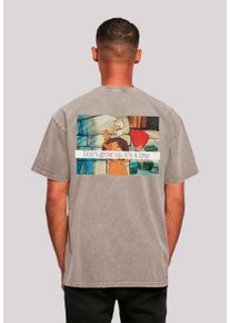 F4NT4STIC Herren T-Shirt "Pinocchio", grau, casual, Gr. XL, Obermaterial: 100% Baumwolle, Shirts, Retro, Heroes of Childhood, TV Serie