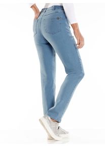 Classic Basics Damen 5-Pocket-Jeans, blau, Gr. 50, unifarben, 81% Baumwolle, 17% Polyester, 2% Elasthan, Jeans