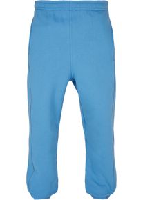 Urban Classics Herren Jogginghose "Urban Classics Herren Sweatpants", blau, Gr. M, unifarben, 65% Baumwolle, 35% Polyester, Hosen