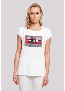 F4NT4STIC Damen T-Shirt "Stranger Things Cassette For Will", weiß, casual, Gr. XL, Obermaterial: 100% Baumwolle, Shirts, Premium Qualität