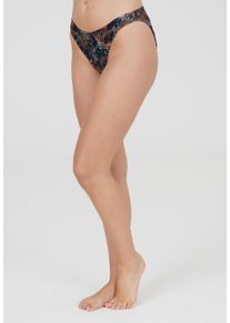 CRUZ Damen Bikini-Hose "Aprilia", orange, Gr. 38, mehrfarbig, 80% Nylon, 20% Elasthan, Badehosen, mit floralem Print