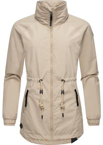 Ragwear Damen Outdoorjacke "Tacy", beige, modisch, Gr. 4XL, Obermaterial: 100% Polyester, Innenfutter: 100% Polyester, Jacken, wasserdichte Damen