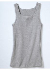 Bugatti Herren Unterhemd, Gr. 6, grau, 100% Baumwolle, Unterhemden