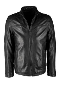 JCC Herren Lederjacke "31024024", schwarz, Gr. 52, Obermaterial: 100% Lammleder / Innenfutter: 100% Baumwolle / Ärmelfutter: 100% Polyester, Jacken