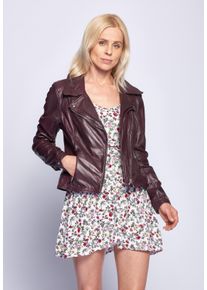 Maze Damen Lederjacke "173Indiana", braun, Gr. XL, Obermaterial: 100% Lammleder / Futter: 100% Polyester, Jacken