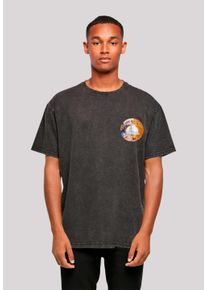 F4NT4STIC Herren T-Shirt "Pinocchio Sundowner", schwarz, casual, Gr. XS, Obermaterial: 100% Baumwolle, Shirts, Retro, Heroes of Childhood, TV Serie