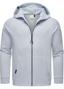 Ragwear Herren Kapuzensweatjacke "Zenway", grau, Basic, Gr. XL, Sweatware, Obermaterial: 70% Baumwolle, 30% Polyester, Sweatjacken, Herren Basic