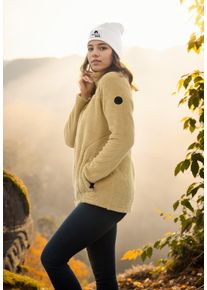 Arctic Seven Damen Fleecejacke "ASDiania", grün, Gr. XXL, Obermaterial: 100% Polyester, Innenmaterial: 100% Polyester, Jacken, Sherpa Übergangsjacke