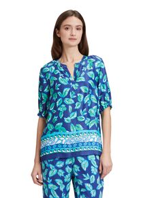 Betty Barclay Damen Schlupfbluse "Betty Barclay Casual-Bluse kurzarm", bunt, modisch, Gr. 46, Obermaterial: 100% Viskose., Blusen
