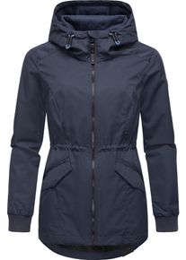 Ragwear Damen Outdoorjacke "Dowey Tech", blau, casual, Gr. XXL, Außenmaterial: 100% Polyester, Innenfutter: 100% Polyester, Jacken, stylische