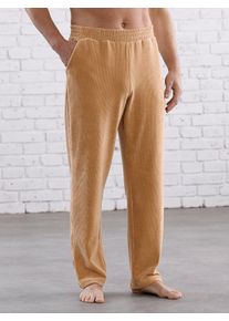 feel good Herren Dehnbund-Hose, Gr. 44, braun, 70% Baumwolle, 25% Polyester, 5% Elasthan, unifarben, Hosen