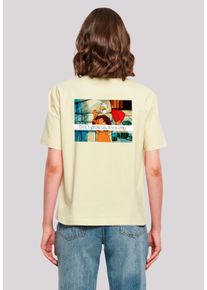 F4NT4STIC Damen T-Shirt "Pinocchio", gelb, casual, Gr. M, Obermaterial: 100% Baumwolle, Shirts, Retro, Heroes of Childhood, TV Serie