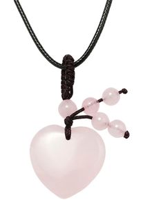 Firetti Damen Kette mit Anhänger "Schmuck Geschenk Halsschmuck Halskette Herz", Messing-Nylon, L: 51cm B: 4mm, rosa, Messing, Nylon, B:4mm,