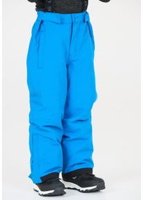 ZIGZAG Kinder Skihose "Soho", blau, casual, Gr. 110, unifarben, 88% Polyester, 12% Elasthan, Hosen, mit abnehmbaren Hosenträgern