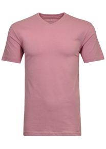 Ragman Herren T-Shirt, pink, casual, Gr. XXL, Baumwolle, Shirts