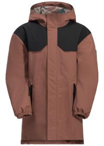 Jack Wolfskin Kinder Funktionsparka "TEEN 2L INS PARKA G", braun, Gr. 152, OBERSTOFF 100% POLYESTER, FUTTER 100% POLYESTER FÜLLUNG 100% POLYESTER,