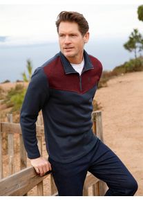 Catamaran Herren Fleeceshirt "Strickfleece-Shirt", bunt, Gr. 48, gemustert, mehrfarbig, 100% Polyester, Shirts