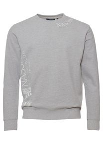 NASSAU BEACH Herren Sweater "NB231043", grau, Gr. L, 100% Baumwolle, Sweatshirts