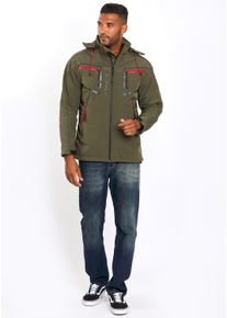 Arctic Seven Herren Softshelljacke "ASPierr", grün, Gr. XXXL, Obermaterial: 96% Polyester, 4% Elasthan; Innenmaterial: 100% Polyester, Jacken,