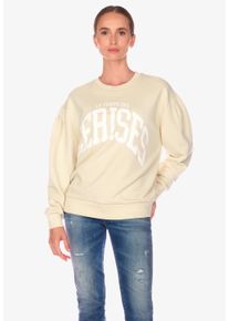 Damen Strickpullover "GYPSOPH", beige, casual, Gr. XS, Le Temps Des Cerises, bedruckt, 78% Baumwolle, 22% Polyester, Pullover, mit stylischem
