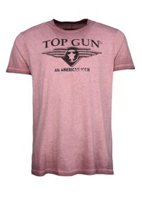 Top Gun Herren T-Shirt "Wing cast TG20191040", rot, Gr. XXL, Obermaterial: 100% Baumwolle, Shirts