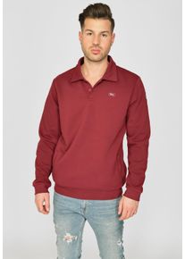 JCC Herren Sweatshirt "310212072", rot, Gr. XXL, 60% Baumwolle, 40% Polyester, Sweatshirts