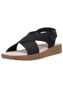 CRUZ Damen Sandale "Bellevira", Gr. 41, schwarz, Polyurethane, Rindsleder, feminin, Schuhe, mit extra komfortablem Fußbett