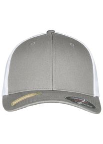 Flexfit Damen Flex Cap "Flexfit Trucker Flexfit Trucker Recycled Mesh", grau, casual, Gr. S, unifarben, 100% Baumwolle, Caps