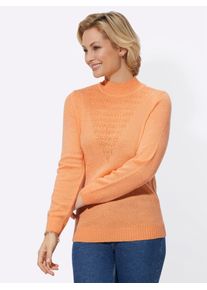 Classic Basics Damen Stehkragenpullover "Pullover", rot, Gr. 38, unifarben, 100% Polyacryl, Pullover