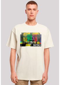 F4NT4STIC Herren T-Shirt "Heroes of Childhood Tao Tao Cassette", beige, casual, Gr. XS, Obermaterial: 100% Baumwolle, Shirts, Retro, Heroes of
