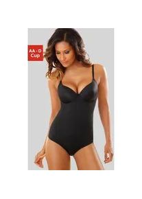 Body Nuance Gr. 95, Cup C, schwarz Damen Bodies mit Schale, Basic Dessous