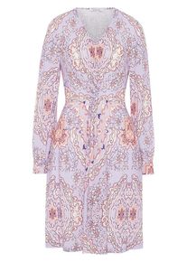 Uta Raasch - Kleid mit V-Ausschnitt, mehrfarbig, Gr. 36 / S
