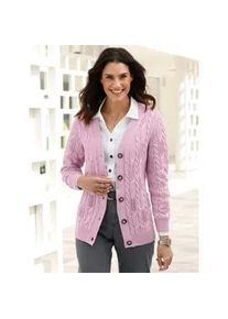 WITT Strickjacke INSPIRATIONEN Gr. 52, rosa (rosé) Damen Strickjacken