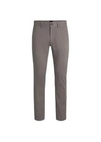 Chinohose BOSS ORANGE "Chino_slim" Gr. 36, Länge 30, grau (open grau068) Herren Hosen mit Gesäßtaschen