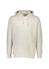 Kapuzensweatshirt LINDBERGH Gr. L, grau (pale stone) Herren Sweatshirts mit Kängurutasche