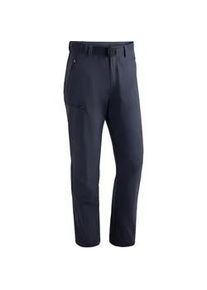 Funktionshose Maier Sports "Oberjoch" Gr. 98, Langgrößen, blau (dunkelblau) Herren Hosen Outdoorhose gefüttert, Wanderhose mit 4 RV-Taschen, Regular Fit