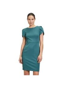 Cocktailkleid Vera Mont "Vera Mont kurzarm" Gr. 40, Normalgrößen, grün (dark emerald) Damen Kleider Nahtführung