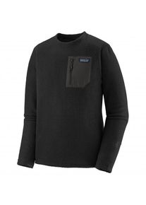 Patagonia R1 Air Crew Fleecepullover Men (Gr S |schwarz)