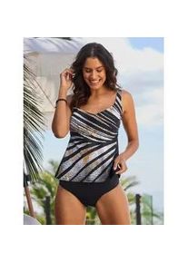 WITT Tankini Gr. 52, Cup D, braun (schwarz-braun-bedruckt) Damen Bikini-Sets