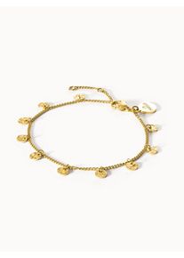 PURELEI Malihini Coin Armband, verstellbare L&auml;nge