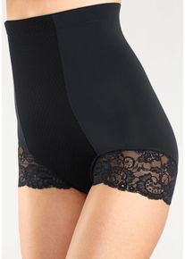 Lascana Damen Taillenshaper, Gr. 44, schwarz, Microfaser, Obermaterial: 80% Polyamid, 20% Elasthan. Miedereinsatz: 90% Polyamid, 10% Elasthan.