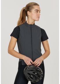 ELITE LAB Damen Softshellweste "Bike Elite X1", schwarz, sportlich, Gr. 36, 100% Polyester, Westen, in reflektierendem Design