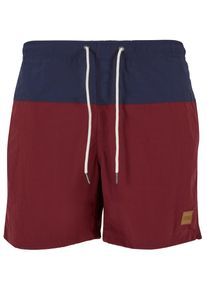 Urban Classics Herren Badeshorts "Urban Classics Herren Block Swim Shorts", bunt, Gr. XXL, 100% Polyamid, Badehosen