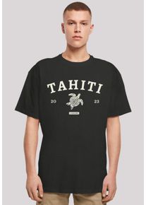 F4NT4STIC Herren T-Shirt "Tahiti", schwarz, casual, Gr. M, Obermaterial: 100% Baumwolle, Shirts, Print