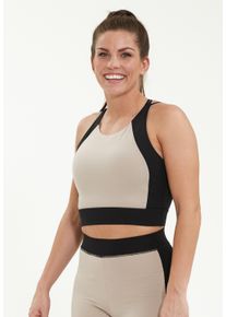Endurance Damen Sport-BH "Gaciao", Gr. XL, schwarz, 72% Nylon, 28% Elasthan, mehrfarbig, sportlich, BHs, aus feuchtigkeitsregulierendem Material