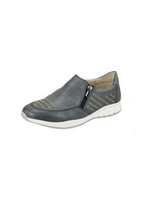 Damen Slipper "Teresa", Lei by tessamino, Gr. 38, blau, Leder, casual, Schuhe, mit auffälligen Metall-Nieten