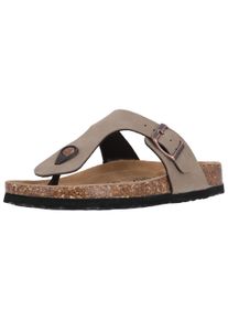 CRUZ Damen Sandale "Barns", Gr. 37, grau, Synthetik, casual, Schuhe, mit verstellbarem Zehentrennerriemen