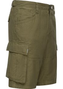 Ragwear Herren Shorts "Merly Linen", grün, sportlich, Gr. 30, Material: 65% Baumwolle, 35% Leinen, Hosen, Kurze Leinenhose in Cargo-Optik