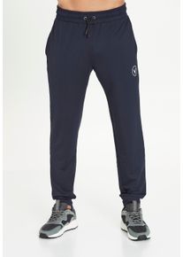 Virtus Herren Sweathose "Streat", blau, casual, Gr. S, unifarben, 50% Viskose, 45% Polyester, 5% Elasthan, Hosen, mit atmungsaktiver Funktion