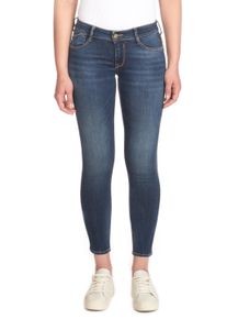 Damen 7/8-Hose "PULPC", blau, Gr. 27, Le Temps Des Cerises, 92% Baumwolle, Kunstfaser, 2% Elasthan, Hosen, mit 7/8-Länge